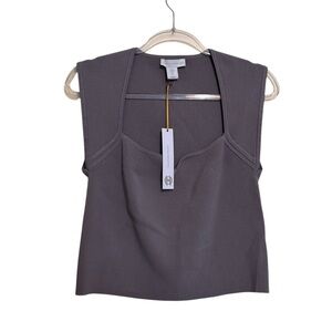 New House of Harlow REVOLVE Ribbed Top Sz L